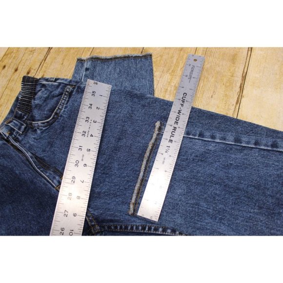 Vintage Canadian Club boy jeans patchwork skating - Picture 8 of 10